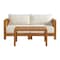 Alaterre Furniture Barton Weather-Resistant Set of 2 Outdoor Patio Furniture Set, 2-Seat Outdoor Couch, Coffee Table 80-OUTD-WD-2SOFA-S1 - alternate 14